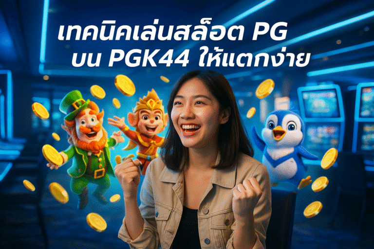 เทคนิคเล่นสล็อต PG บน PGK44 ให้แตกง่าย