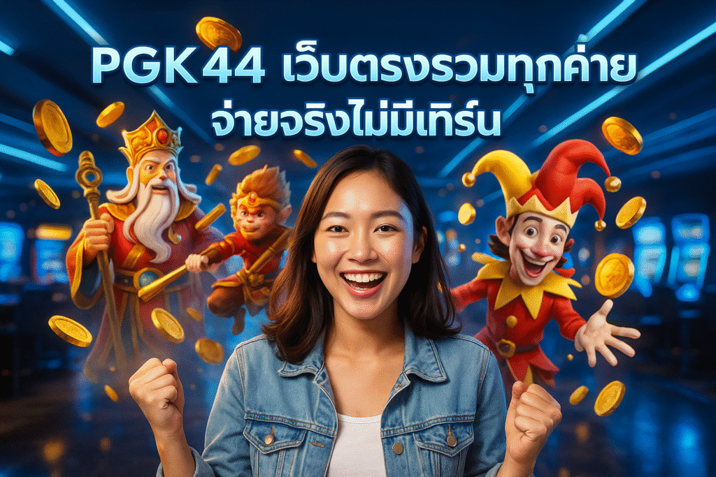 PGK44 เว็บตรงรวมทุกค่าย จ่ายจริงไม่มีเทิร์น